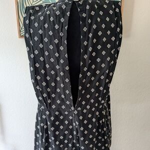 Free People Ashley diamond print romper size S EUC